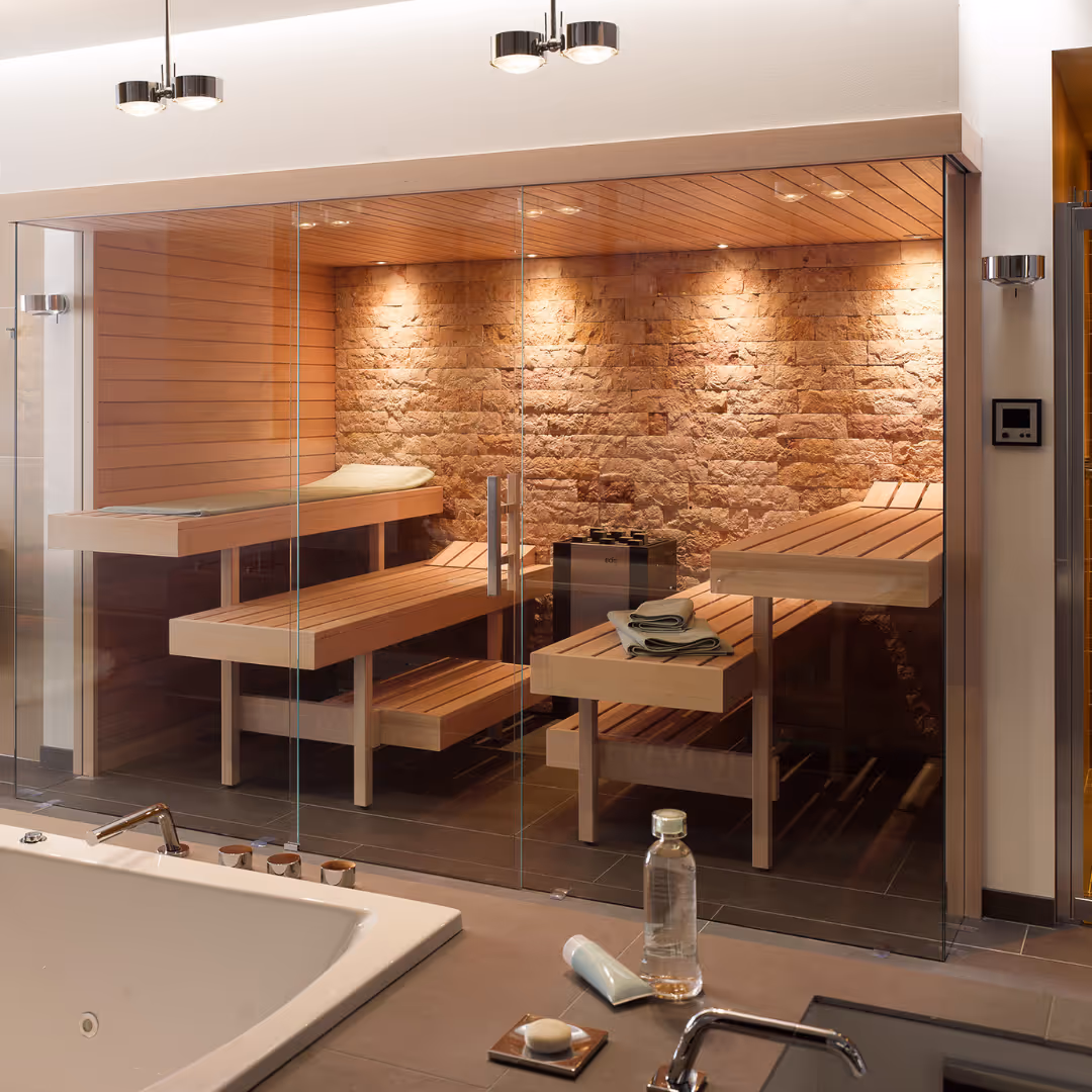 Nordö Innensauna Außensauna Dampfbad Infrarotkabine Wellness