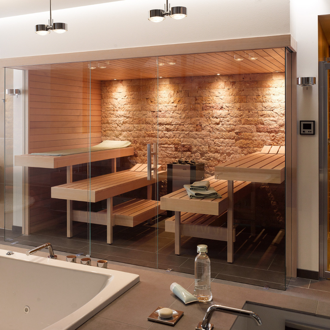 Nordö Innensauna Außensauna Dampfbad Infrarotkabine Wellness