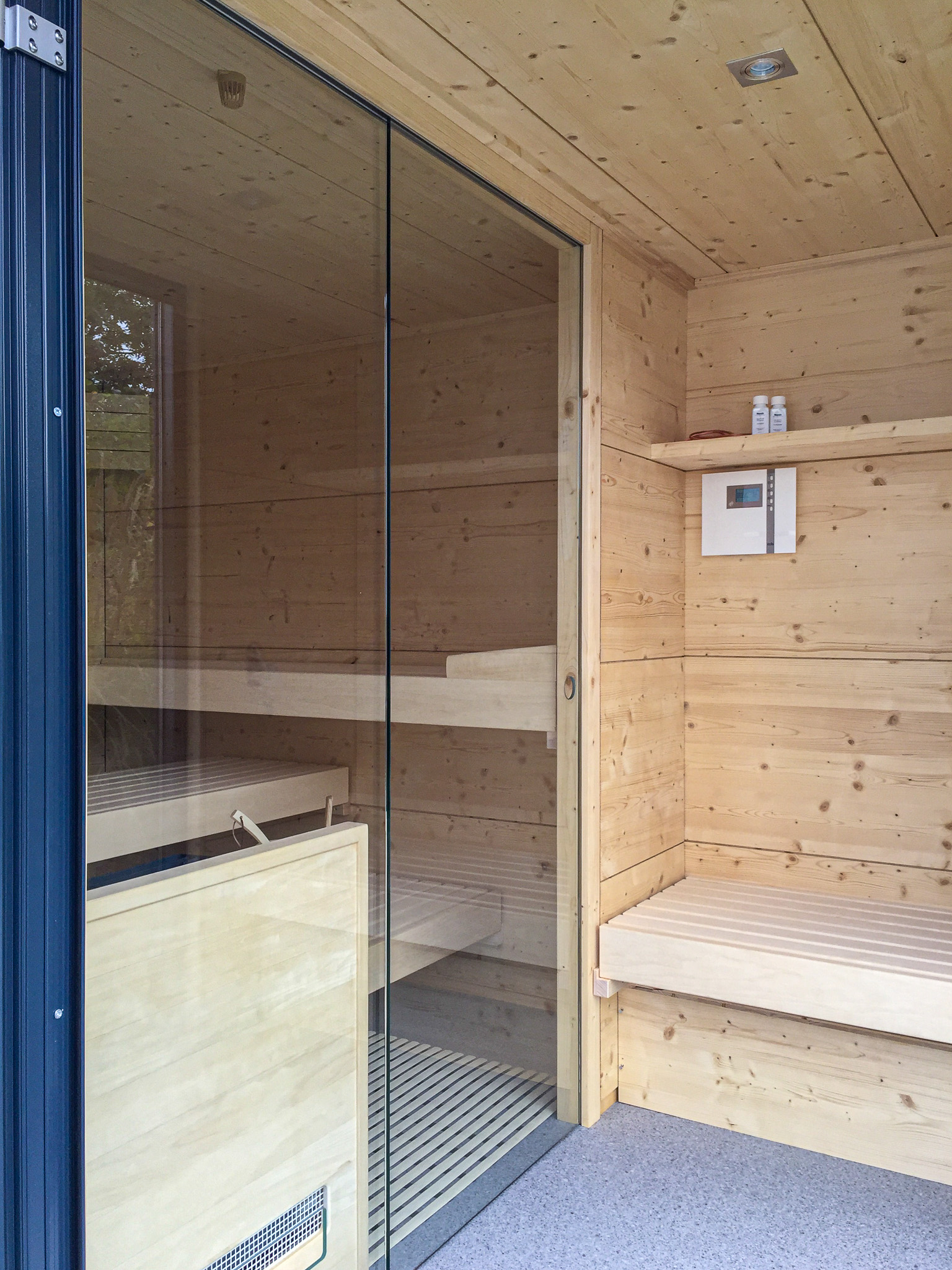 Nordö Innensauna Außensauna Dampfbad Infrarotkabine Wellness