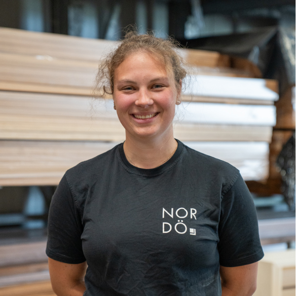 Team Nordö Saunabaumanufaktur Lena Tischlerin