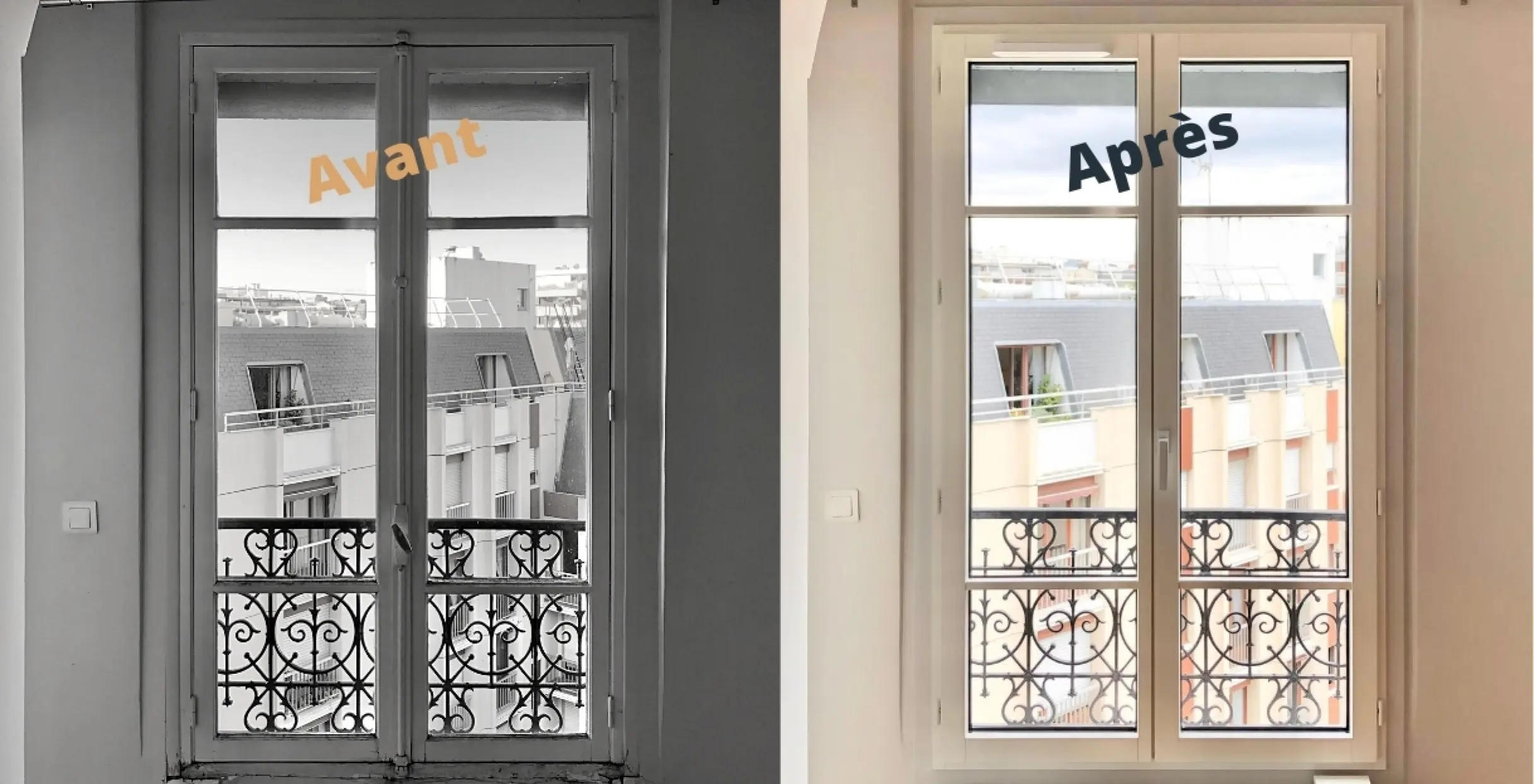 Intervention de vitrerie