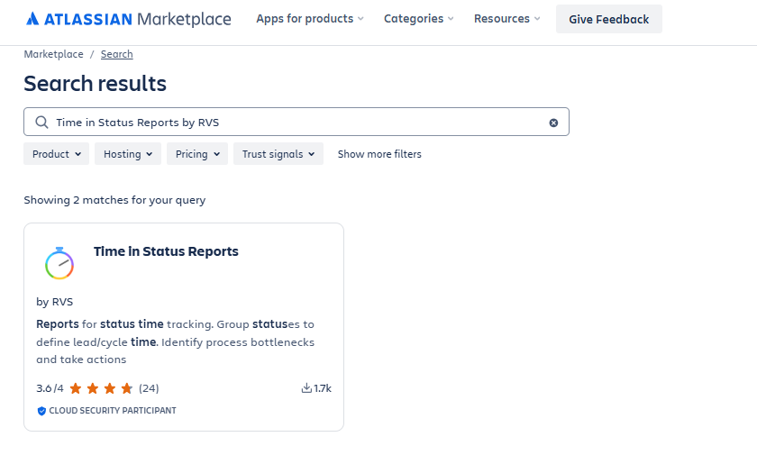 Dashboard Image of Atlassian Marketplace