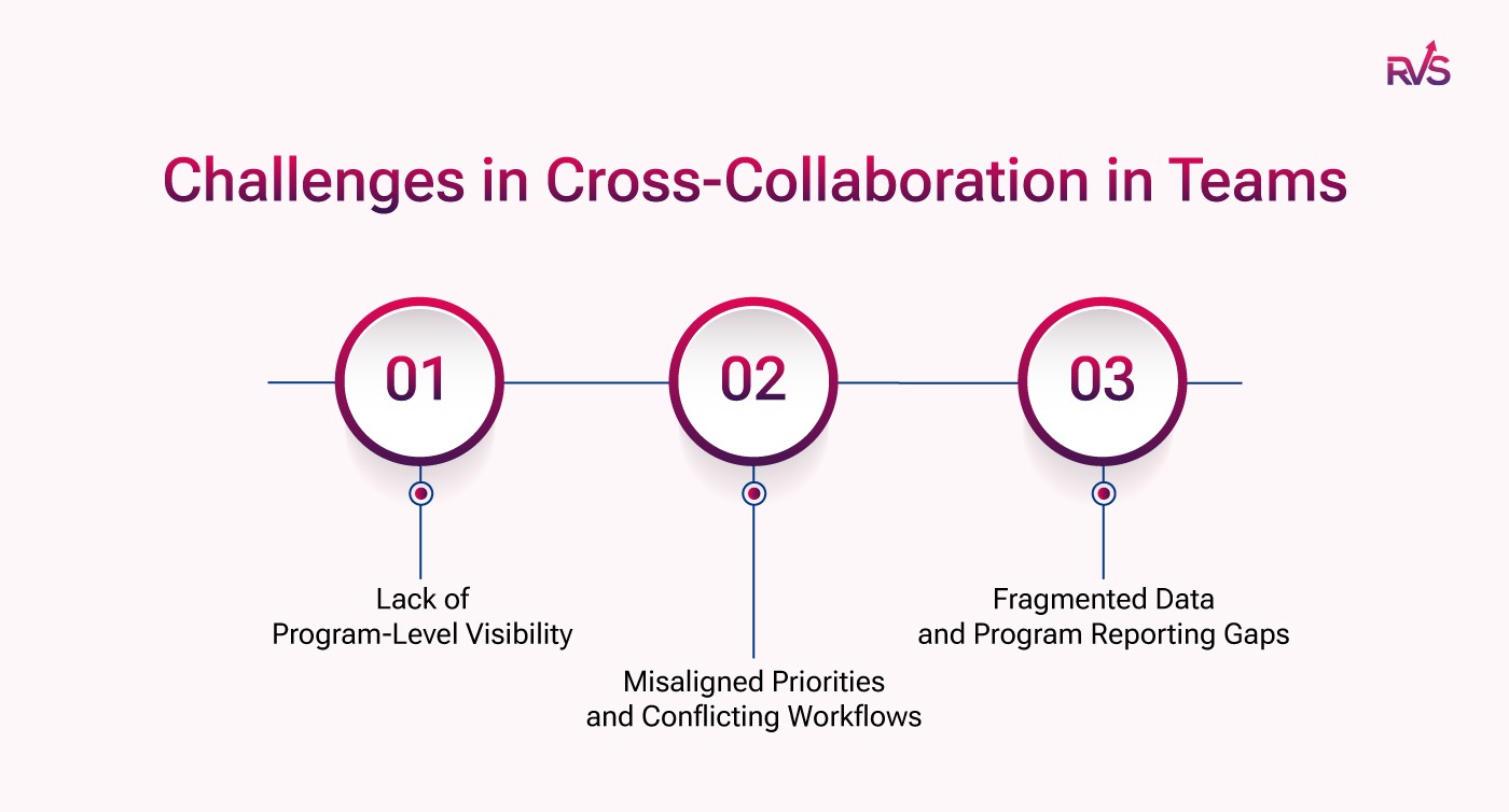 Challenges in Cross-Collaboration in Teams
