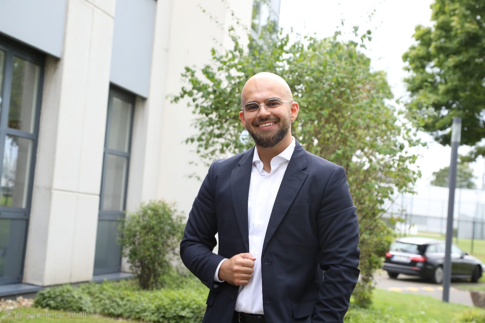 image of success metrics in chart form (for an ai robotics and automation), displayed on a tablet