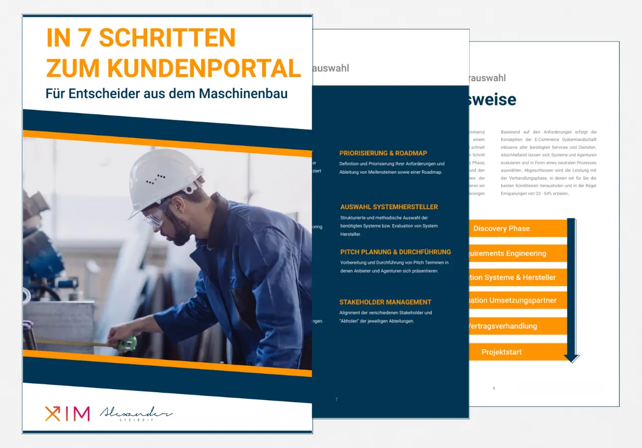 In 7 Schritten zum Kundenportal