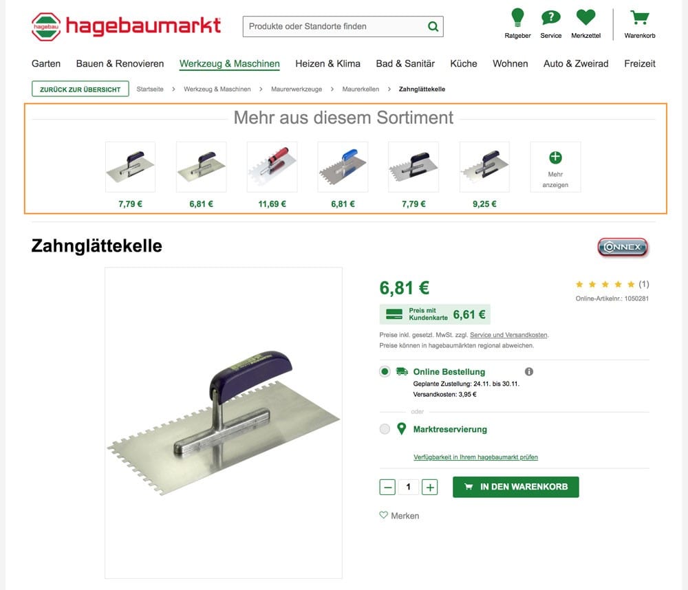 personalisierung b2b bei hagebau