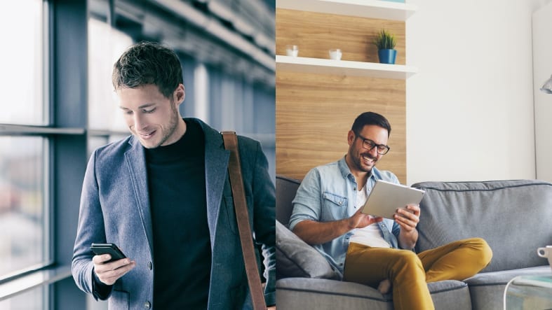 Die Situation bestimmt das Endgerät