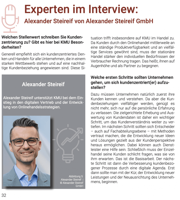 Experten Interview mit Alexander Steireif