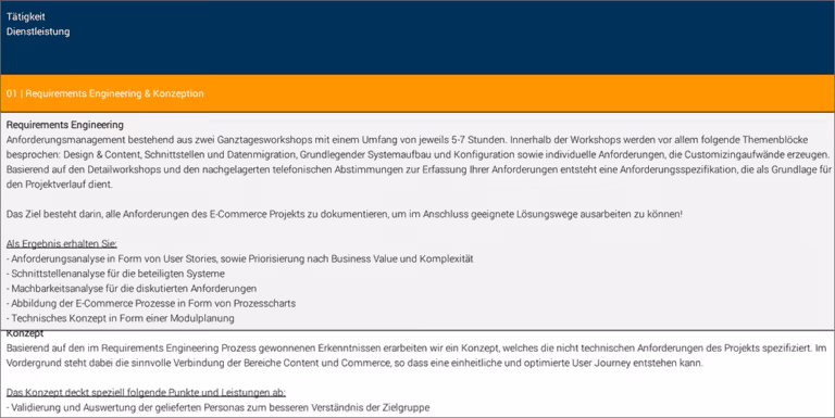Um einen Vergleich der geschätzten Kosten für den Onlineshop über mehrere Anbieter hinweg herzustellen, empfehle ich mein Excel-Tool zur Kostenindiaktion