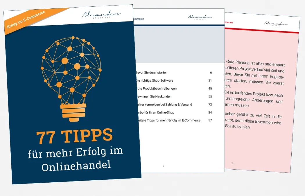 77 Tipps für mehr Erfolg im Onlinehandel