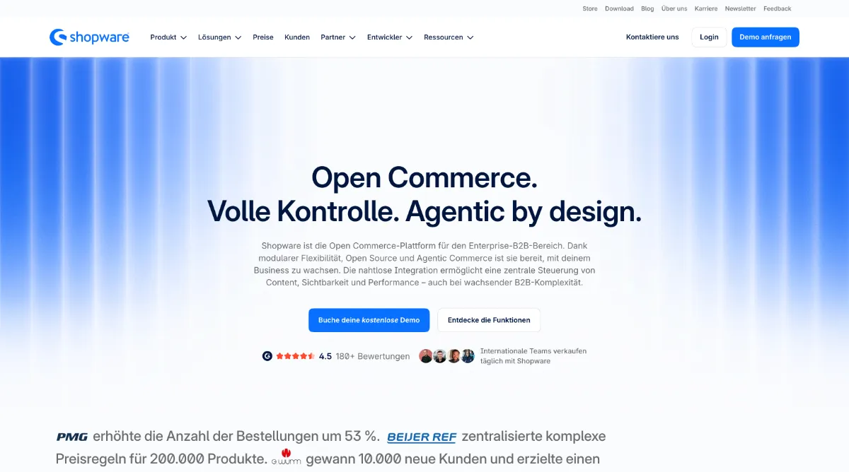 Shopware zählt du den populärsten E-Commerce Lösungen in Deutschland