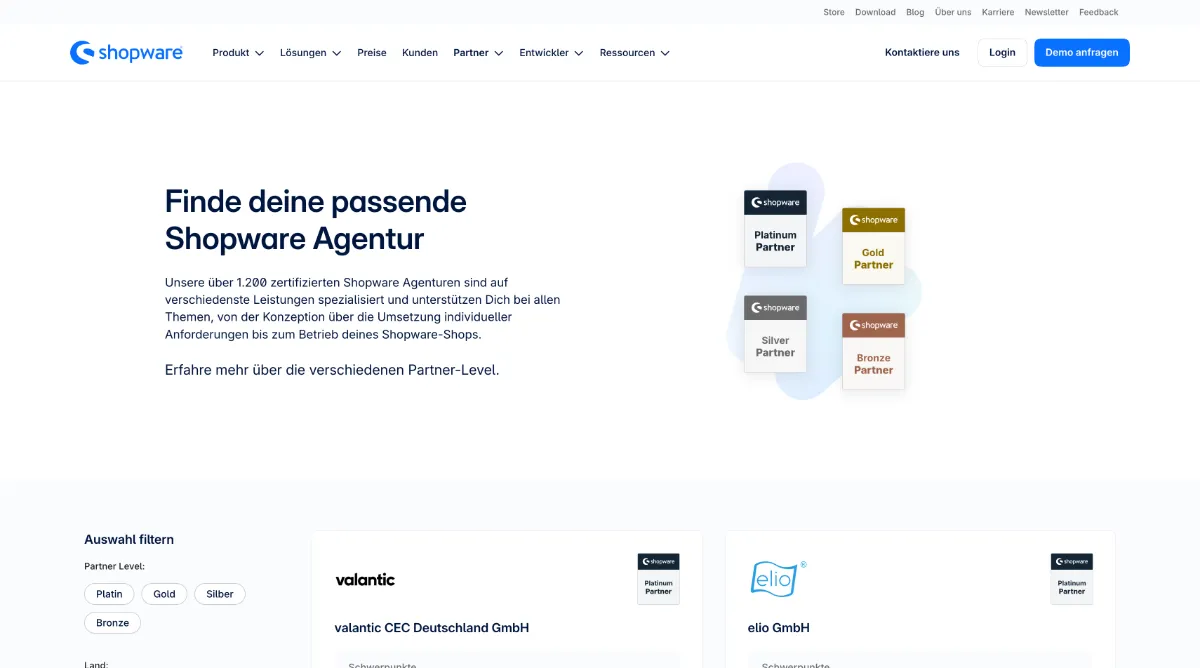Shopware hat ein äußerst großes Ökosystem