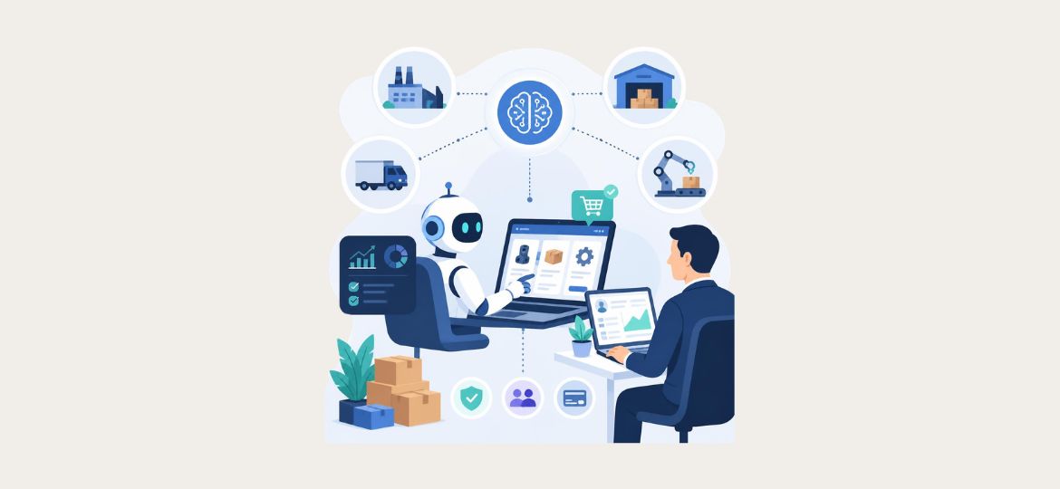 Agentic Commerce im B2B E-Commerce: Wenn KI-Agenten zu Einkäufern werden