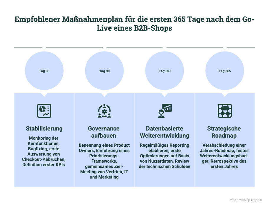 Warum B2B-E-Commerce-Projekte nach dem Go Live stagnieren