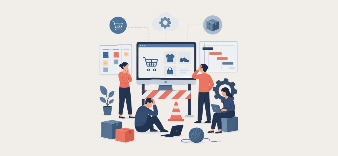 E-Commerce Projektmanagement: Warum Shopprojekte ins Stocken geraten