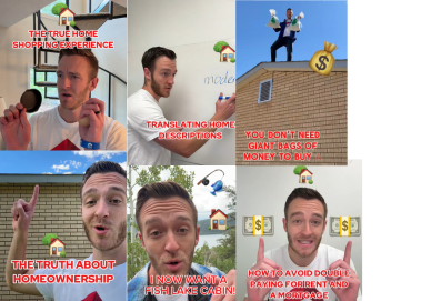 image of a teacher interacting with students using digital tools (for an edtech)