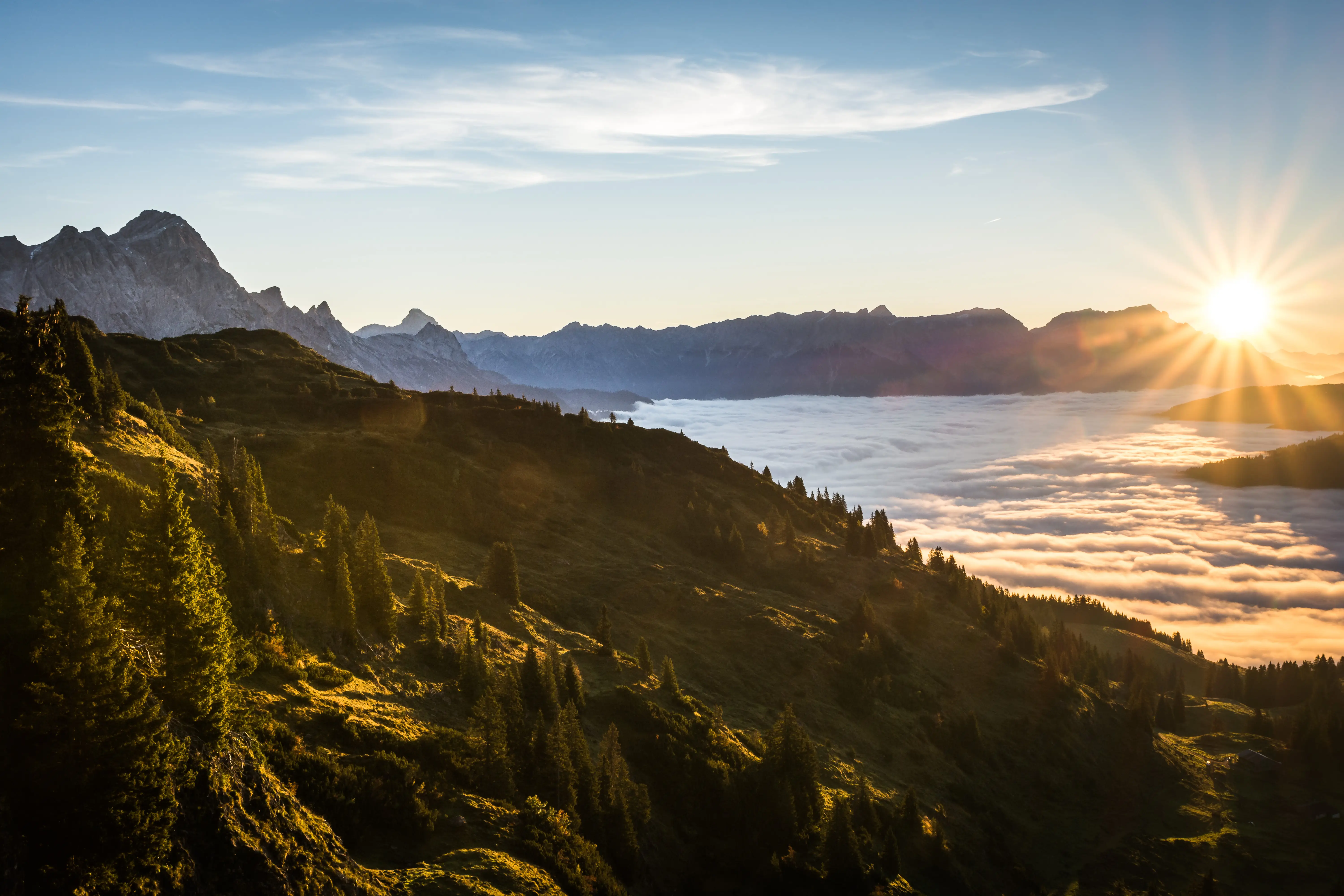 Sonnenaufgang am Asitz