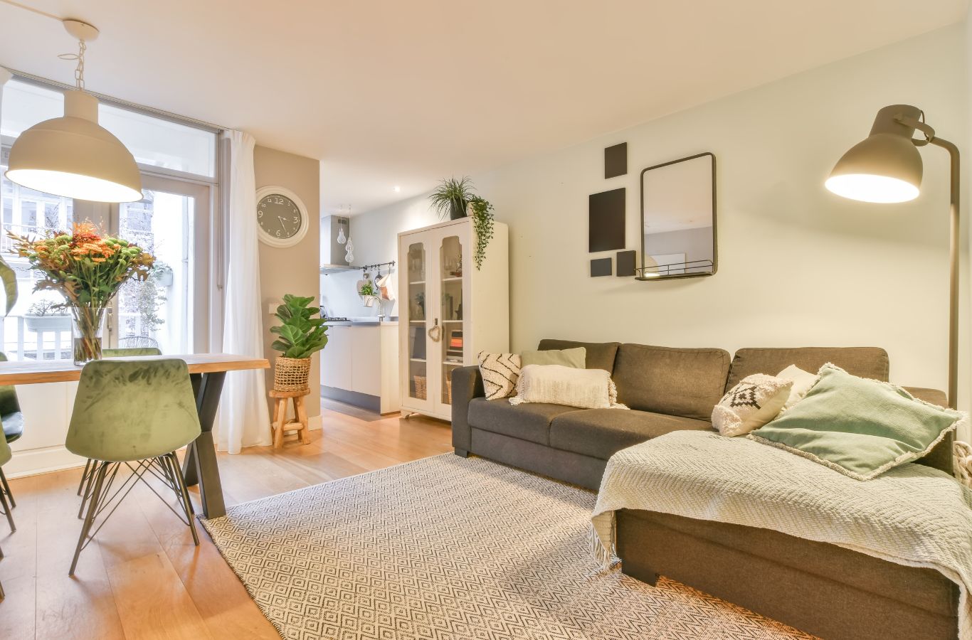 A CJM Cleaning expert providing house cleaning services in Hudson County, NJ, showcasing thorough care and top-quality residential cleaning.