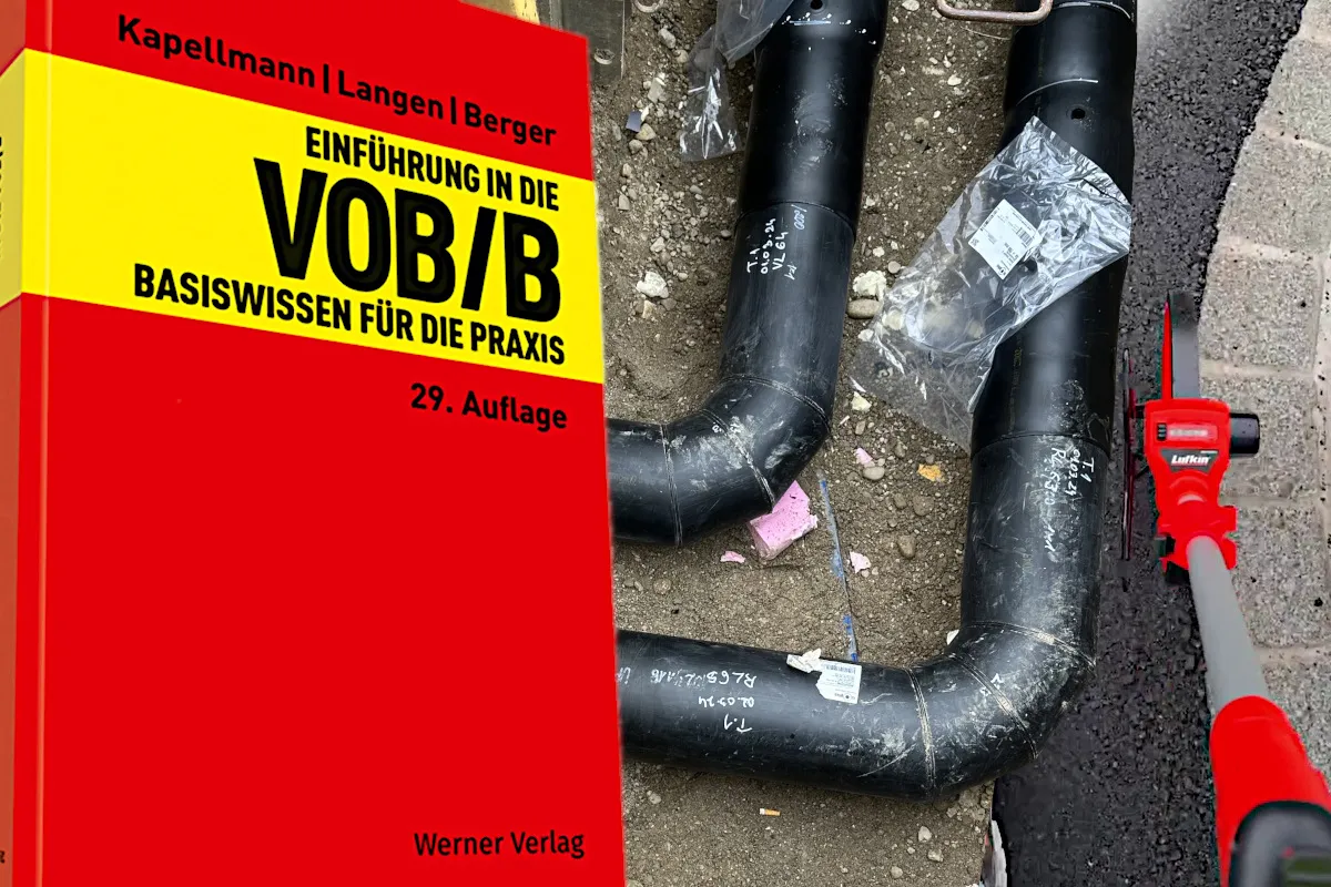 Aufmaße nach VOB im Straßenbau, Leitungsbau und Tiefbau: Praxisleitfaden
