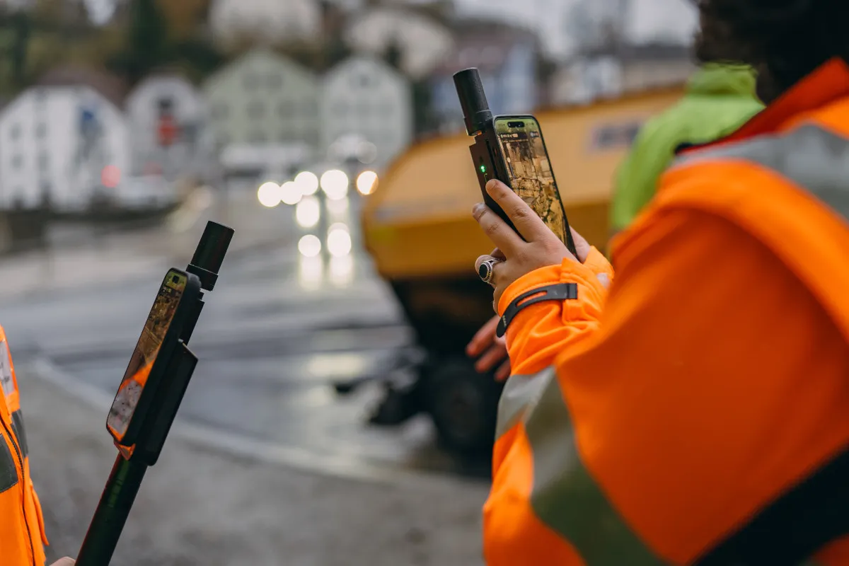 Digitale Aufmaße im Tiefbau - Bauleiter Johann Neppl "50% Zeitersparnis"