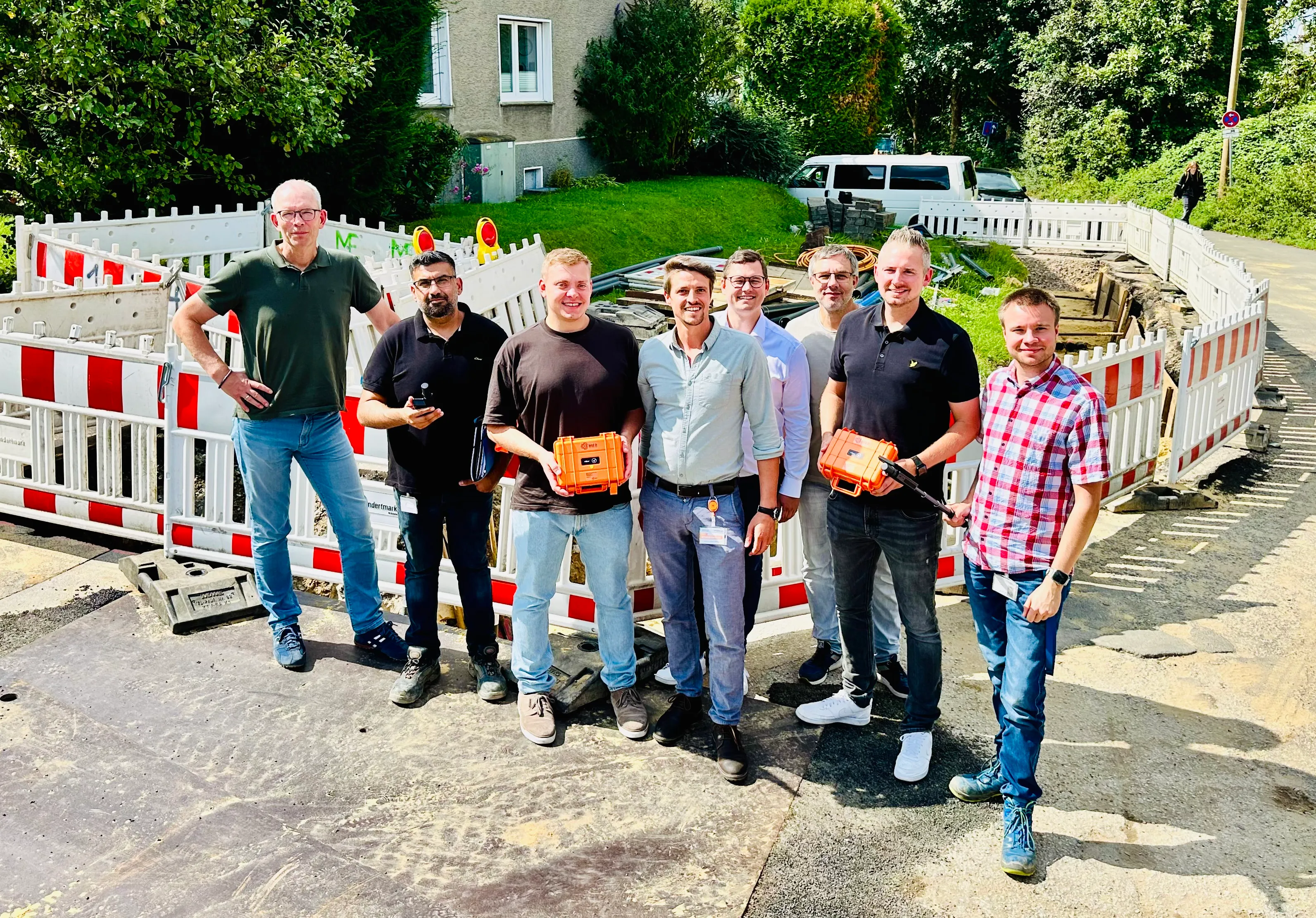 Stadtwerke Bochum GmbH setzen auf GPS-Vermessung mit dem Handy