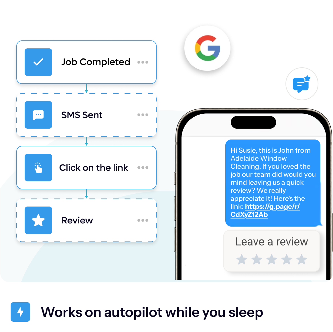 Works on autopilot while you sleep
