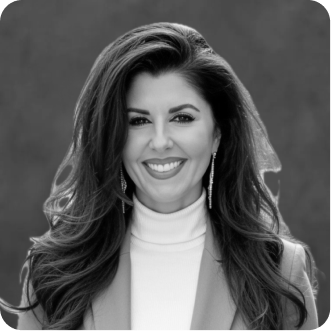 Headshot of Tiffany P. Muller, TBD at How to Manage a Small Law Firm, wearing a white shirt and smiling.