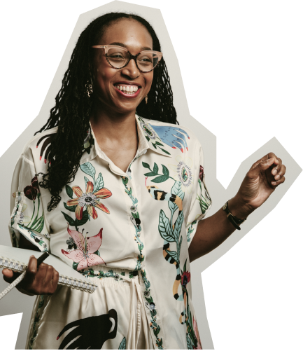 A group of three attendees at a How to Manage a Small Law Firm event, standing together and smiling for the camera. One man holds a coffee cup, while another man is holding a box, and the woman on the right is dressed in black with a stylish coat. They are in front of a welcome sign for the Sheraton hotel, capturing the community and networking atmosphere of the event.