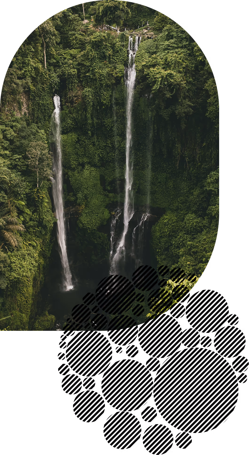 Waterfalls landscape