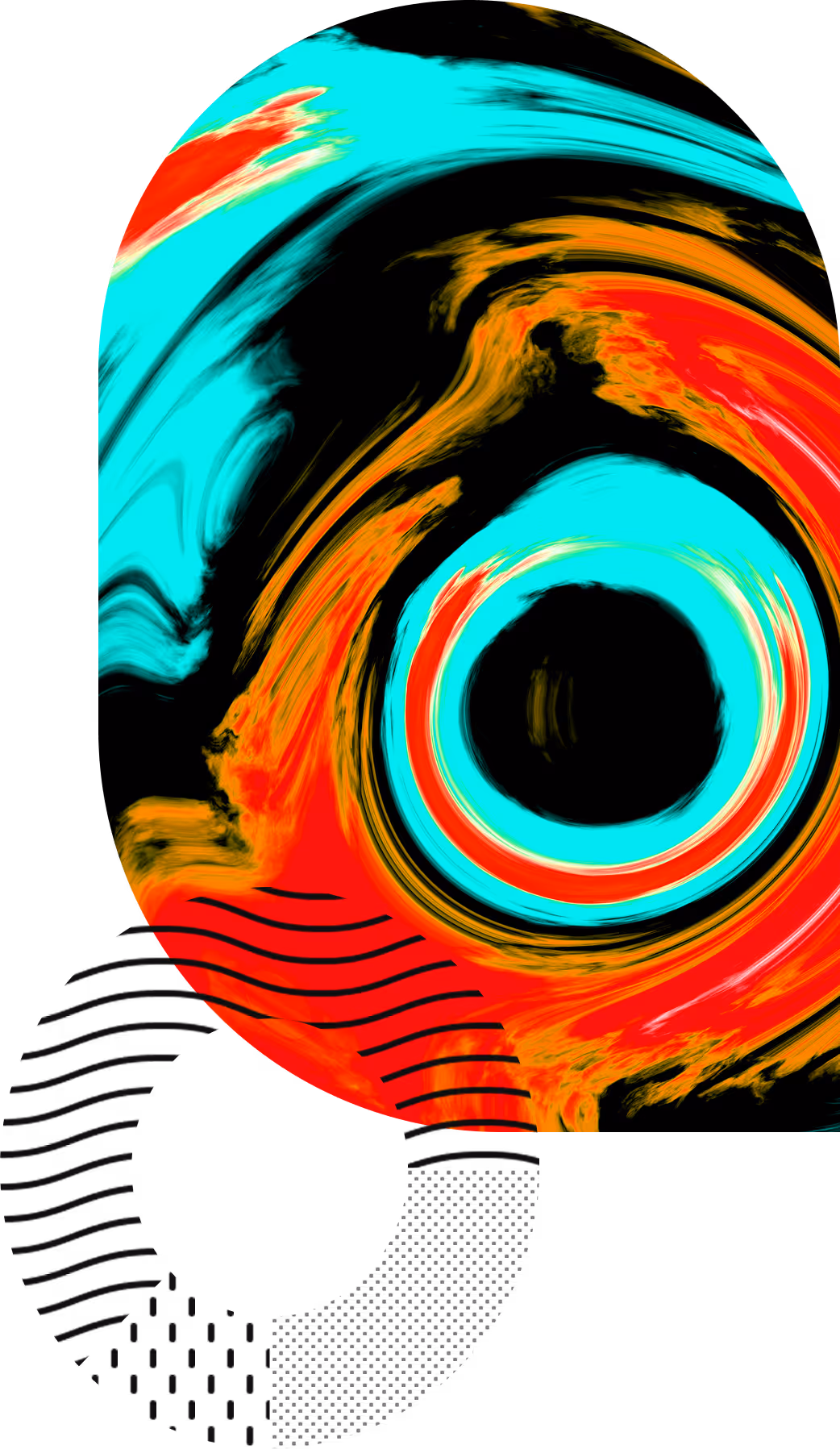 Abstract image, apparently they could be some microscope image of cells