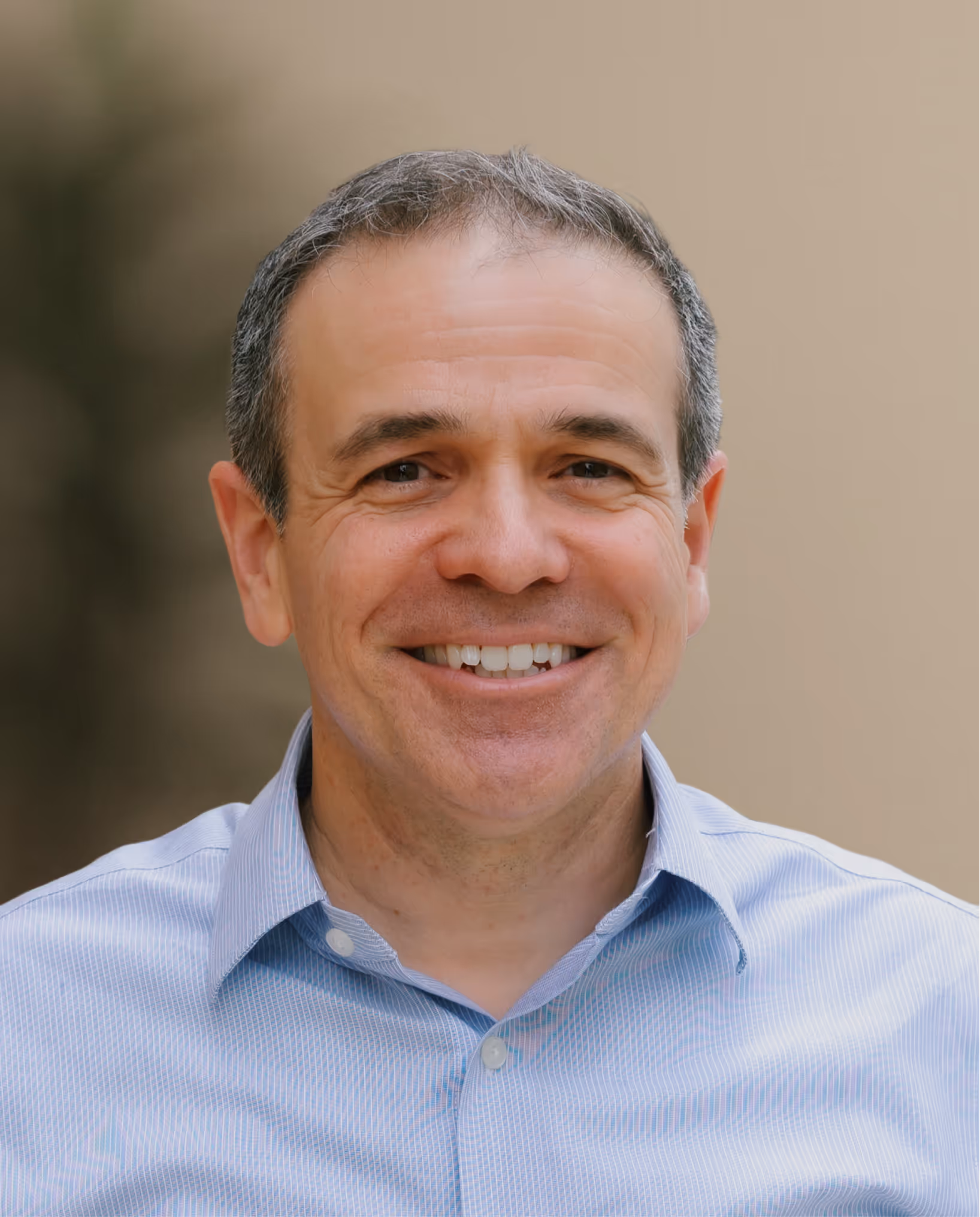 portrait of a smiling man