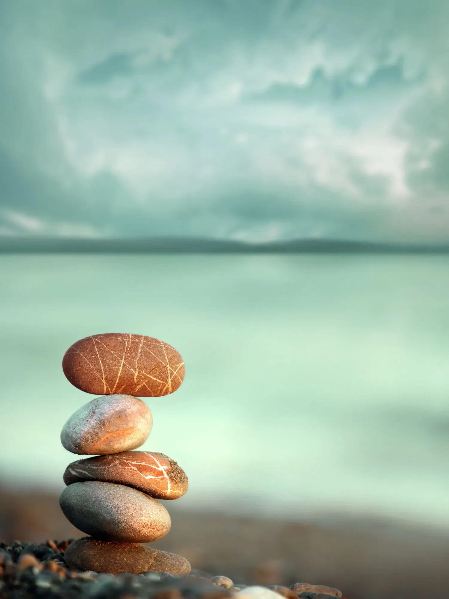 balanced stones