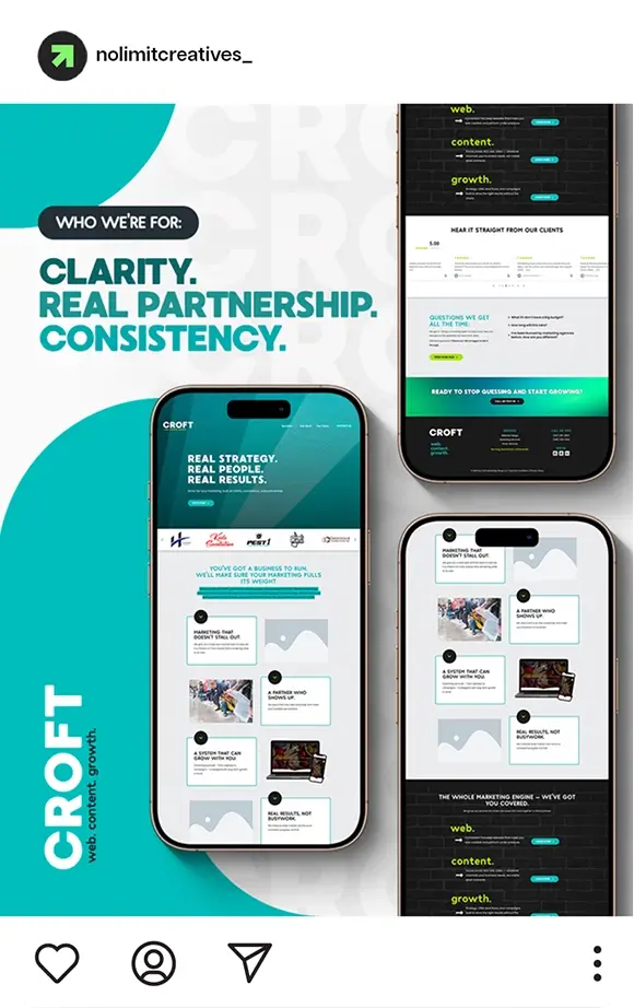 Sample work for Croft