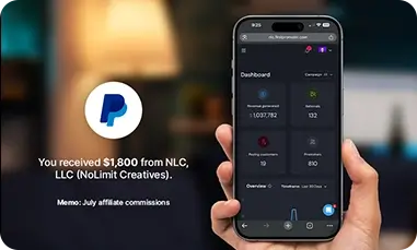 Receive paypal payouts banner