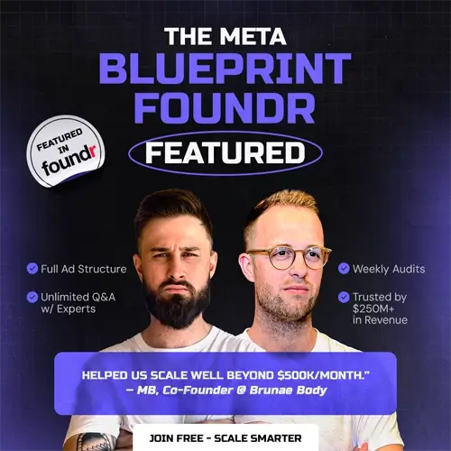 Sample work for Foundr