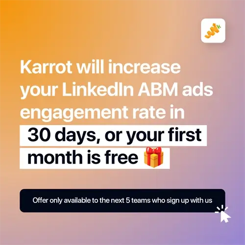 Sample work for Karrot