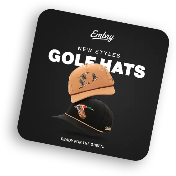 Embry - New styles golf hats