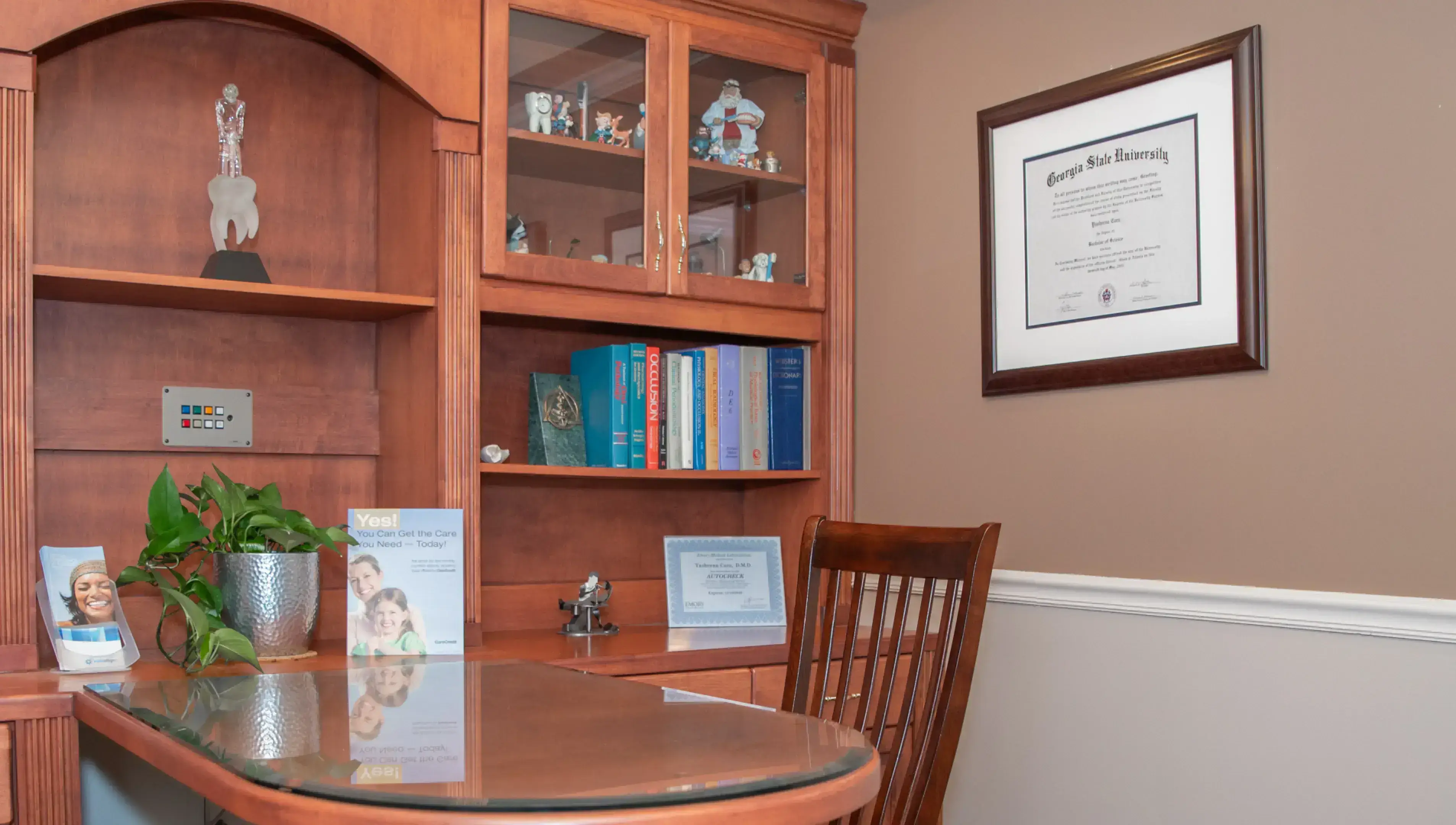 Cara Dental waiting room
