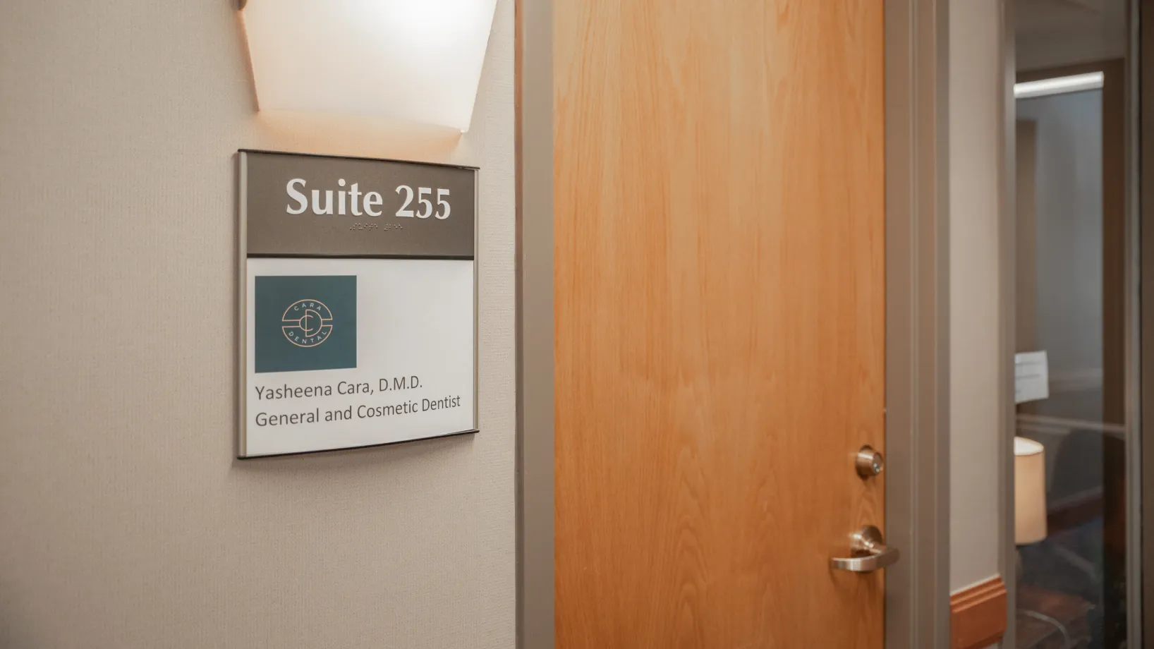 Cara Dental office entrance