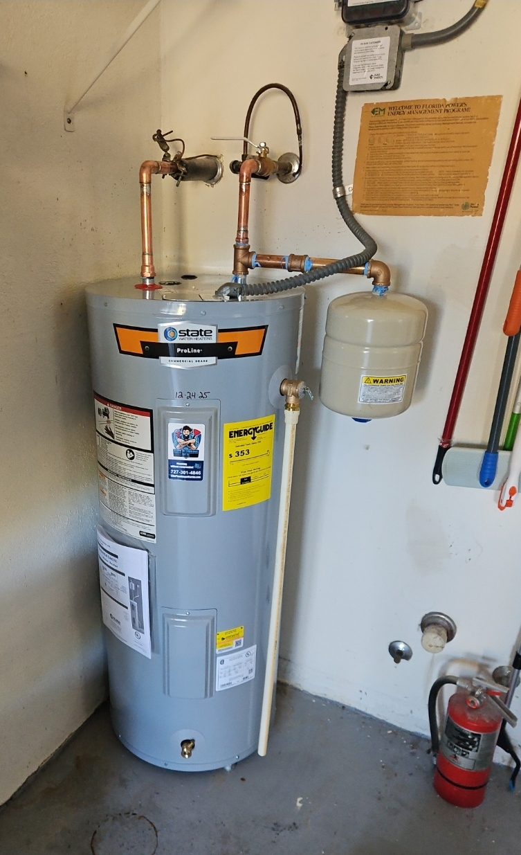 tankless water heater system