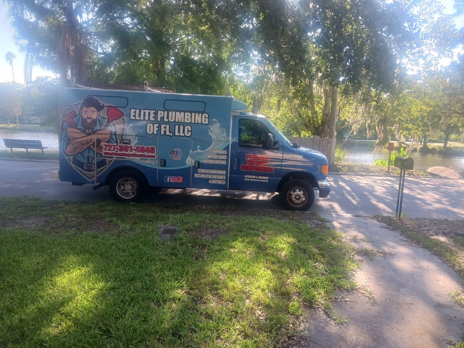 emergency plumbing van