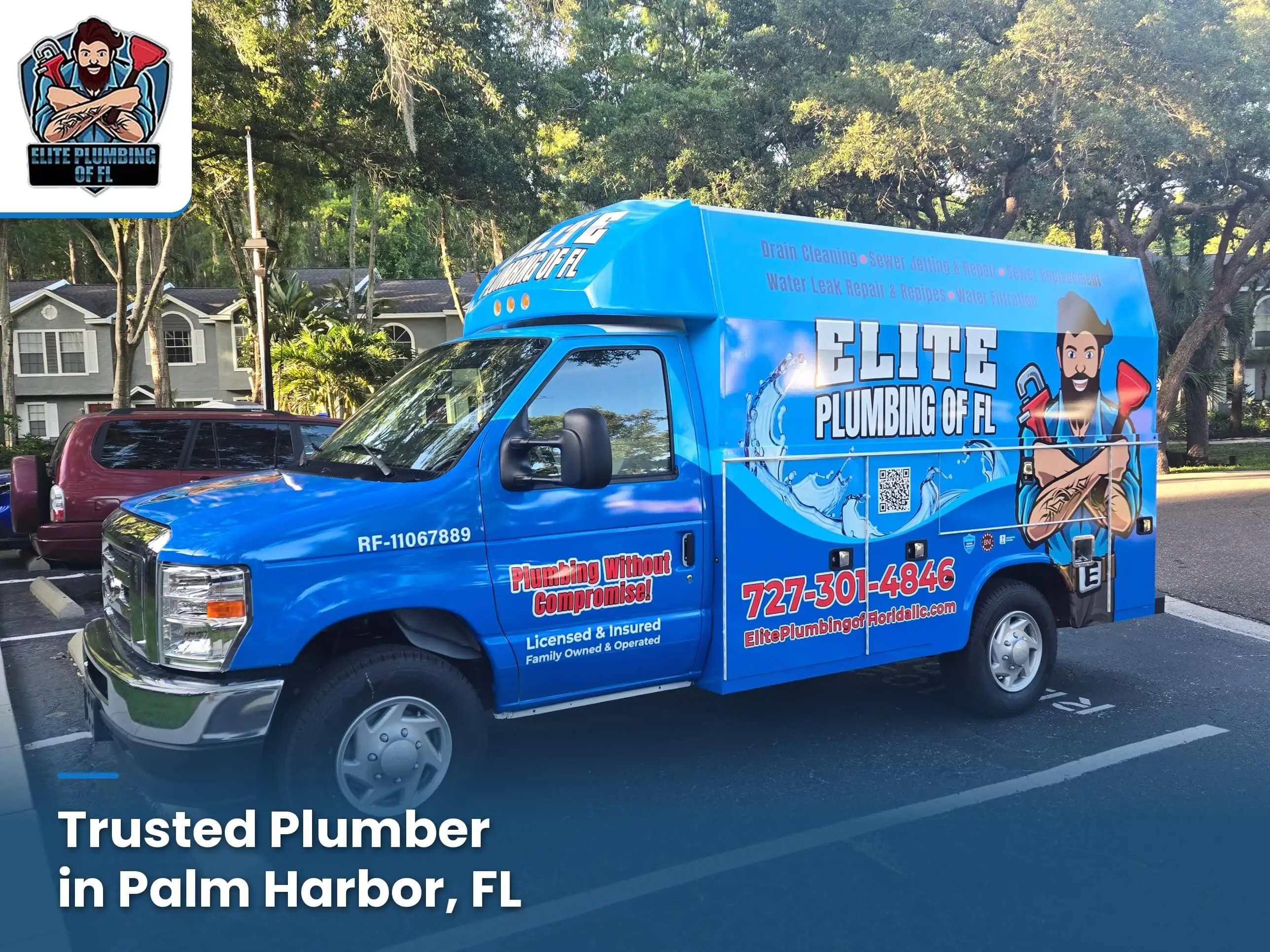 elite plumbing of fl van
