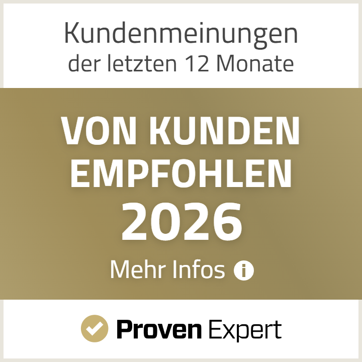 Von Kunden Empfohlen 2026 – ProvenExpert