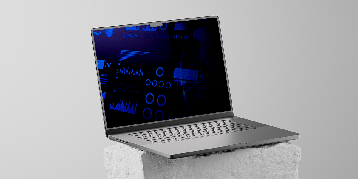 Representación visual de la interfaz de un sistema de administración de contenido.