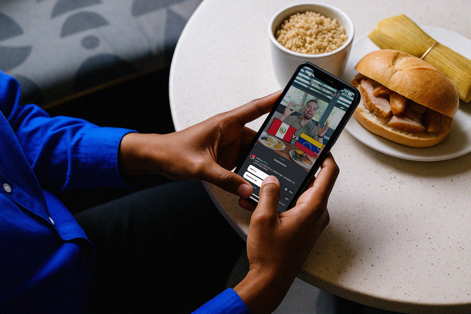 A futuristic representation of CMS technology.