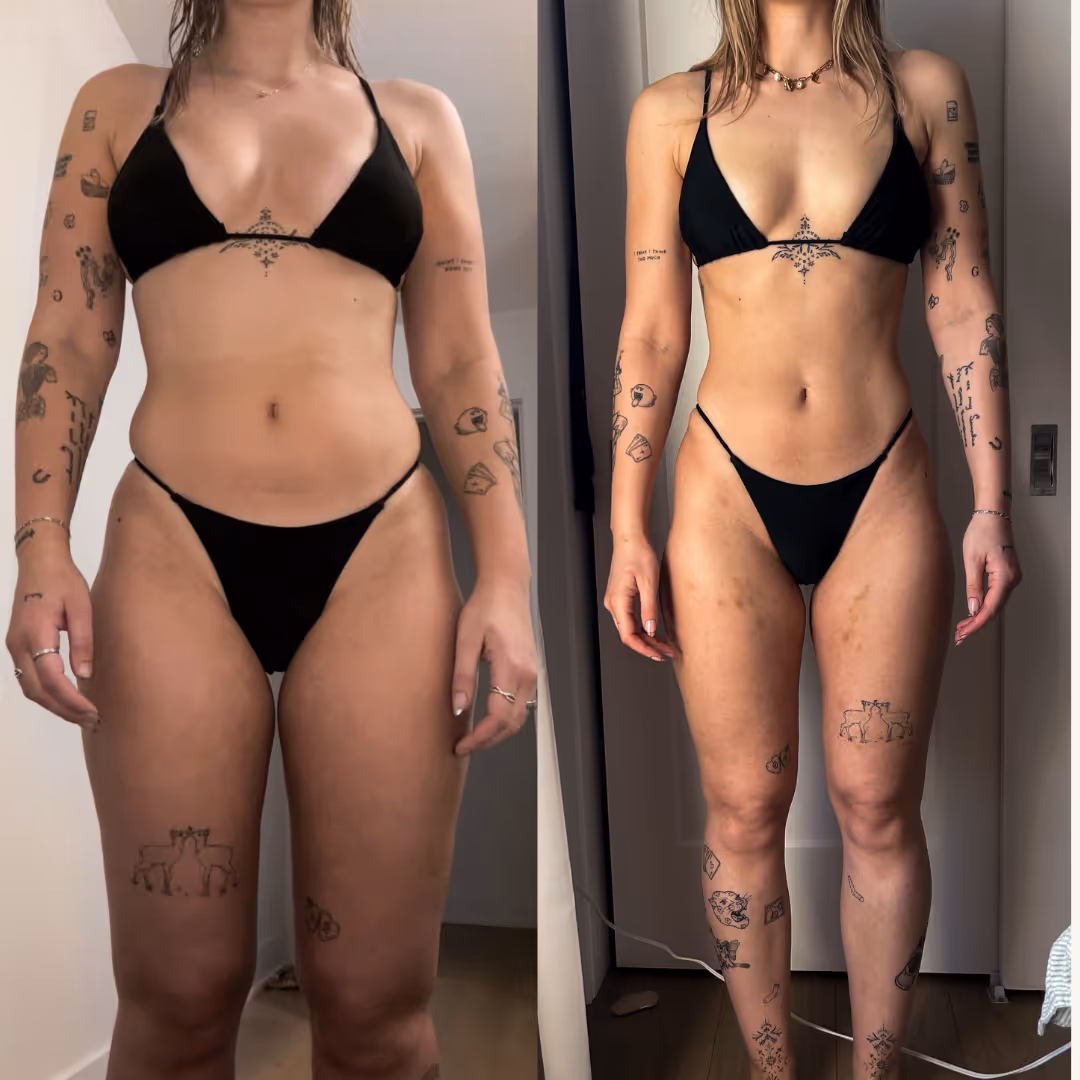 Transformation incroyable d'une femme qui est passé de grasse à découpé et féminine.