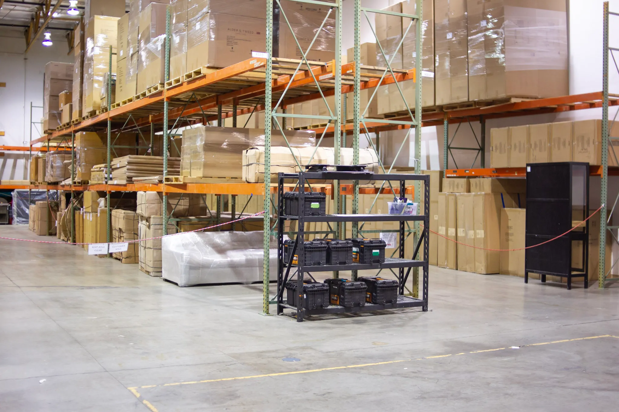 first due movers go down area