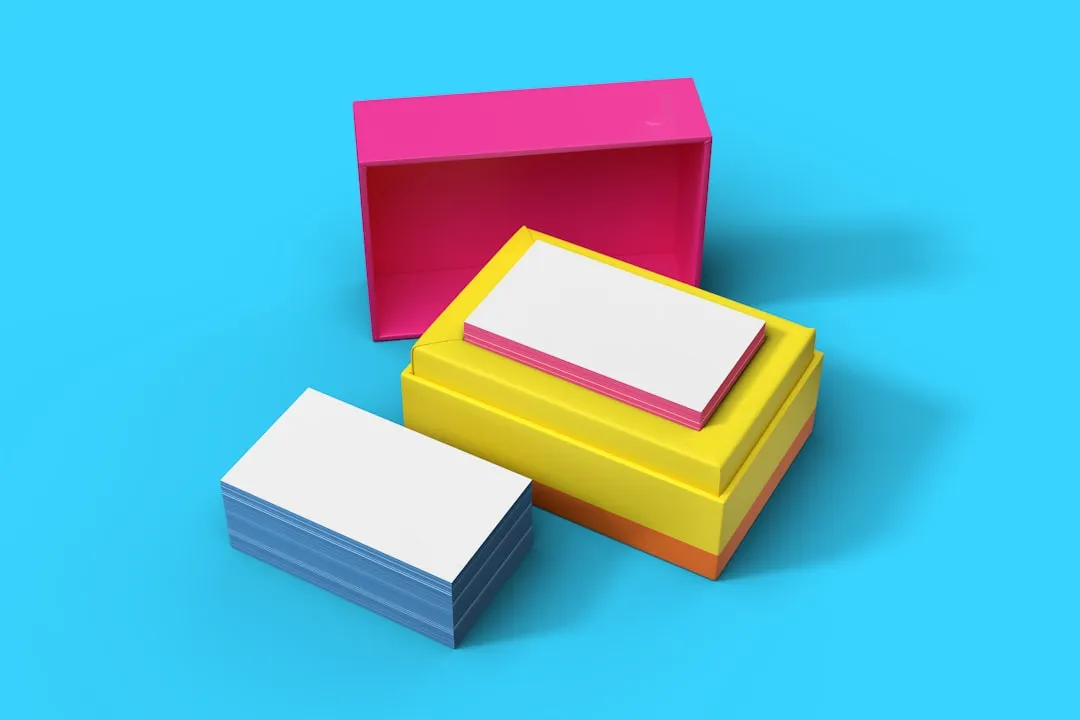 neatly packed and color-coded boxes - stress-free house move