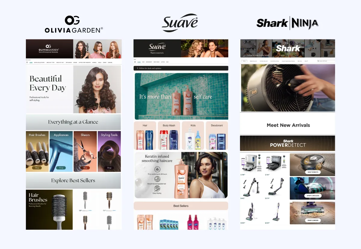 image consists of different posters designed by nectar