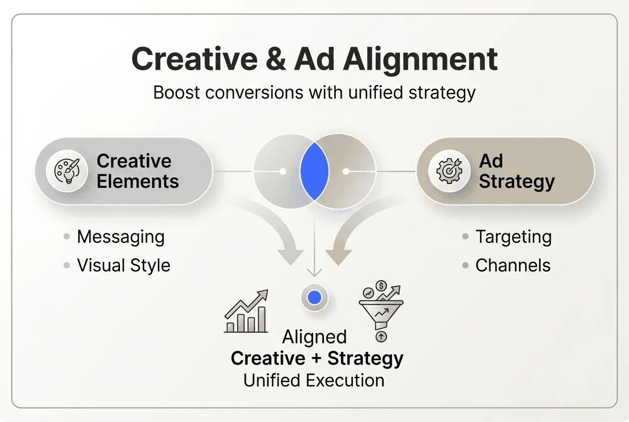 Why aligning creative with ad strategy boosts conversions